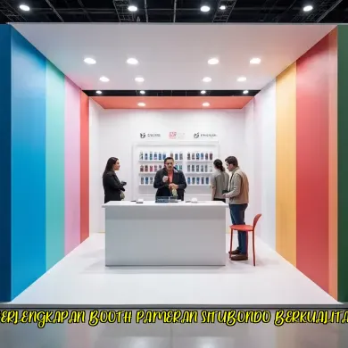 perlengkapan booth pameran situbondo berkualitas